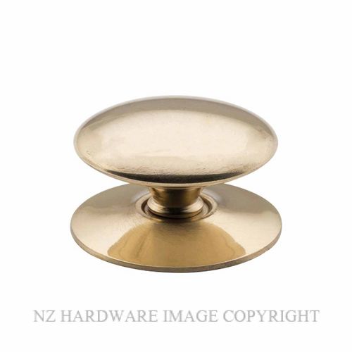 TRADCO 3665 - 3669 VICTORIAN CUPBOARD KNOBS POLISHED BRASS