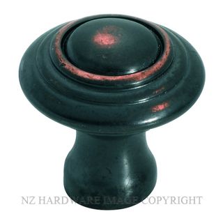 TRADCO 3678 - 3686 CUPBOARD KNOBS ANTIQUE COPPER