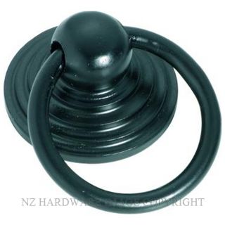 TRADCO 3644 IRON RING PULLS MATT BLACK