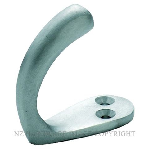 TRADCO 3988 SC SINGLE ROBE HOOK SATIN CHROME