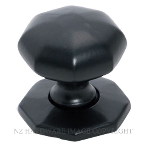 TRADCO 4084 - 4086 IRON CUPBOARD KNOBS MATT BLACK