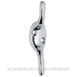 TRADCO 3973 CP CLEAT HOOK 75 X 20MM CHROME PLATE
