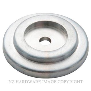 TRADCO 4128 - 4130 CABINET KNOB BACKPLATES SATIN CHROME