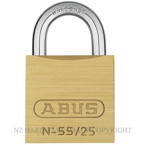 ABUS AB55 25C 25MM SINGLE PADLOCK