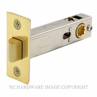 WINDSOR 1101 PB 70MM TUBULAR LATCH (92MM CASE) POLISHED BRASS