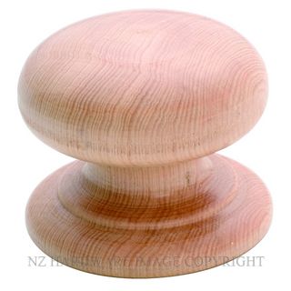 TRADCO TCKSP2 WOODSCREW KNOB 40MM PINE