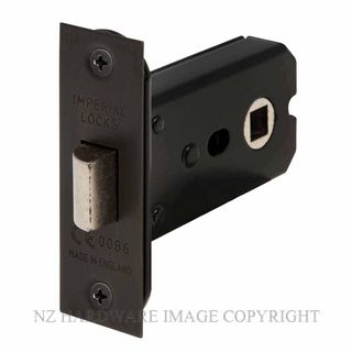 WINDSOR 1112 BLK HEAVY DUTY MORTICE LATCH 57MM BACKSET BLACK