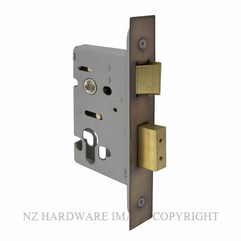 WINDSOR 1114 - 1115 NB EURO MORTICE LOCKS NATURAL BRONZE