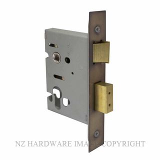WINDSOR 1115 NB 57MM EURO MORTICE LOCK NATURAL BRONZE