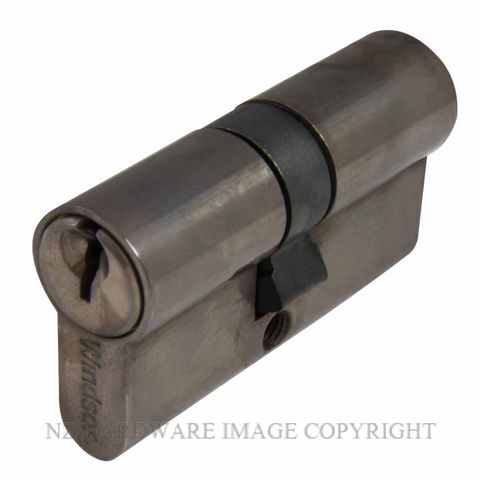 WINDSOR 1121 - 1147 NB EURO DOUBLE KEYED CYLINDERS NATURAL BRONZE