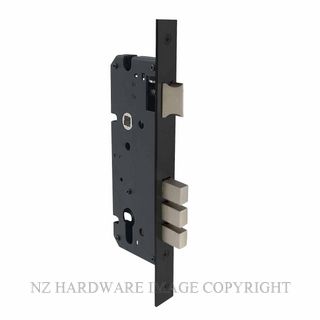 WINDSOR 1142 BLK 45MM EURO MORTICE LOCK MATT BLACK