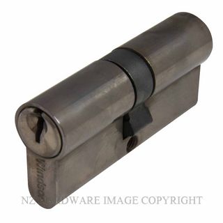WINDSOR 1147 NB 70MM 5 PIN EURO DOUBLE CYLINDER KEY/KEY NATURAL BRONZE