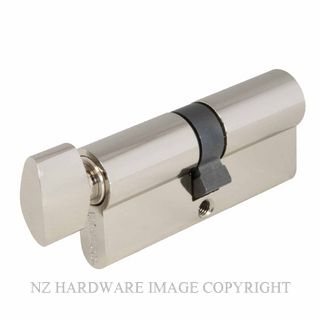 WINDSOR 1148 BN 70MM 5 PIN EURO CYLINDER KEY/SNIB BRUSHED NICKEL