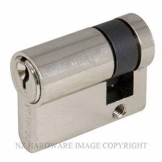 WINDSOR 1133 BN 30MM EURO SINGLE CYLINDER - KEY BRUSHED NICKEL