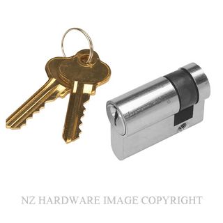WINDSOR 1133 SC 30MM EURO SINGLE CYLINDER - KEY SATIN CHROME