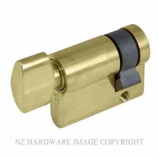 WINDSOR 1134 PB 30MM EURO SINGLE CYLINDER - SNIB POLISHED BRASS