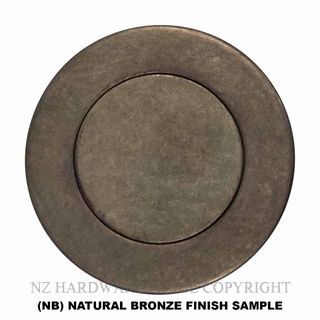 WINDSOR 1182 NB DOUBLE TURN LOCK ROUND 57MM NATURAL BRONZE