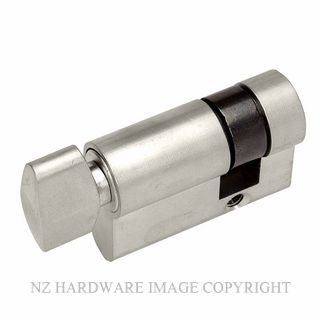 WINDSOR 1200 BN EURO SINGLE CYLINDER TURN 35MM BRUSHED NICKEL