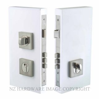 WINDSOR 1249 BN UNI-TURN LOCK SQUARE 60MM BRUSHED NICKEL