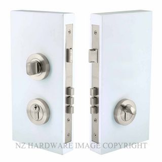 WINDSOR 1248 BN UNI-TURN LOCK ROUND 60MM BRUSHED NICKEL
