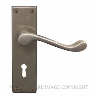 WINDSOR 3006L NB VICTORIAN LEVER LOCK NATURAL BRONZE