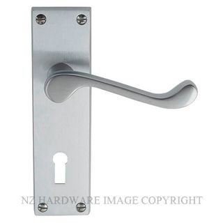 WINDSOR 3006L SC VICTORIAN LEVER LOCK SATIN CHROME