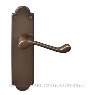 WINDSOR 3007-3008 VICTORIAN LEVER HANDLES ANTIQUE BRONZE