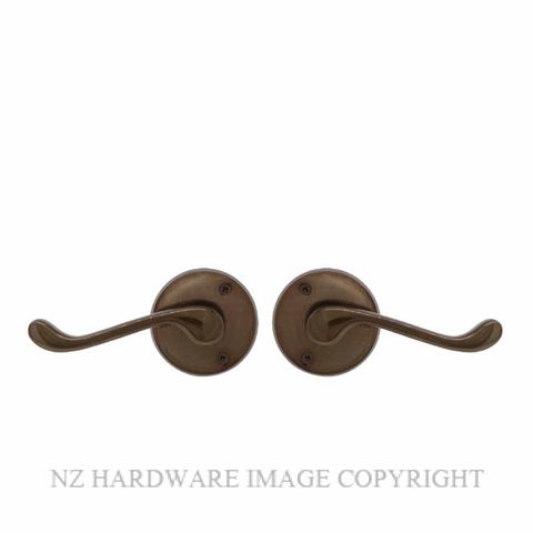 WINDSOR 3009-3022 NB YORK LEVER ON ROSE NATURAL BRONZE