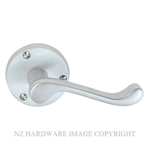 WINDSOR 3009 VICTORIAN LEVER ON ROSE SATIN CHROME