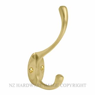 WINDSOR 3024 PB HAT AND COAT HOOK POLISHED BRASS