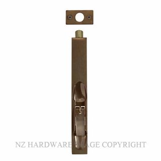 WINDSOR 5028 AB FLUSH BOLT ANTIQUE BRONZE