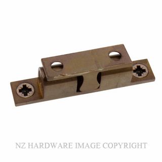 WINDSOR 5016 AB 60MM DOUBLE BALL CATCH ANTIQUE BRONZE