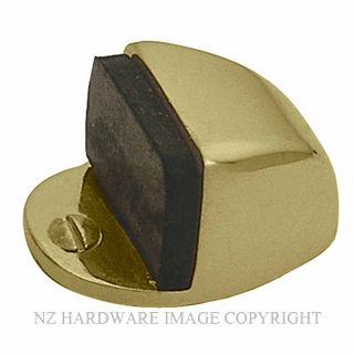 WINDSOR 5062 PB 22MM DOORSTOP FLOOR MOUNT POLISHED BRASS