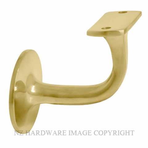 WINDSOR 5140 PB STAIR RAIL BRACKET POLISHED BRASS