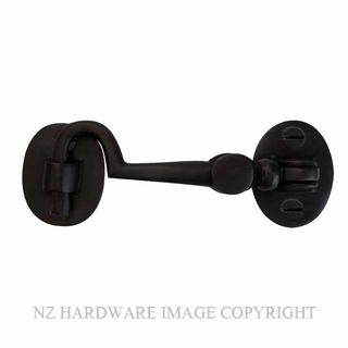 WINDSOR 5142 BLK CABIN HOOK 100MM MATT BLACK