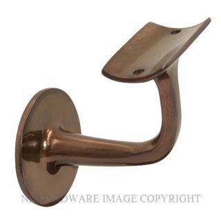 WINDSOR 5166 AB STAIR RAIL BRACKET ANTIQUE BRONZE