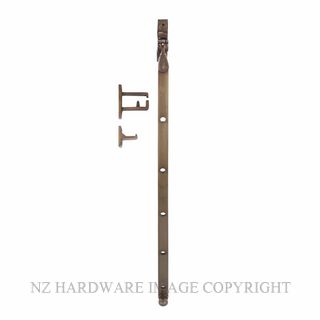 WINDSOR 5184 AB CASEMENT STAY 350MM ANTIQUE BRONZE