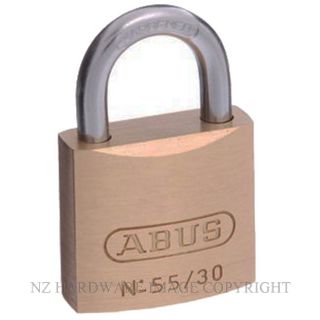 ABUS AB55 30C 30MM SINGLE PADLOCK