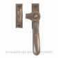 WINDSOR 5195R NB SPLIT RAIL FASTENER - RIGHT HAND NATURAL BRONZE