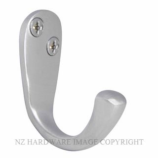 WINDSOR 5196 SC COAT HOOK - SINGLE SATIN CHROME