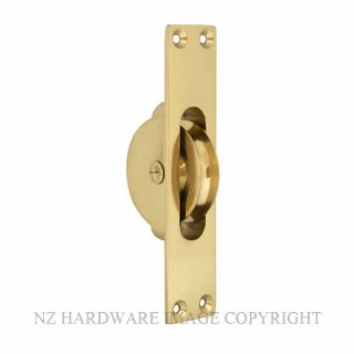 WINDSOR 5197 PB SASH PULLEY POLISHED BRASS