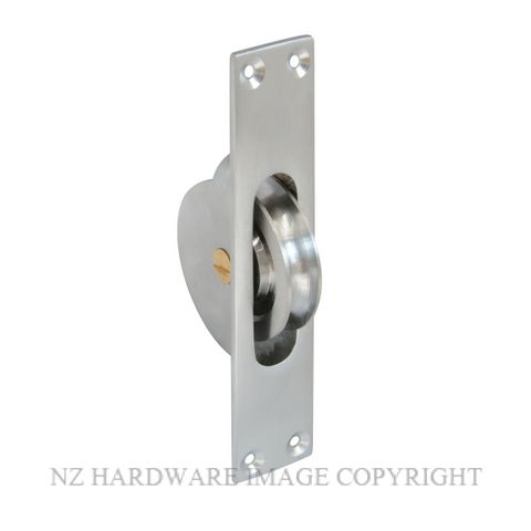 WINDSOR 5197 SC SASH PULLEY SATIN CHROME