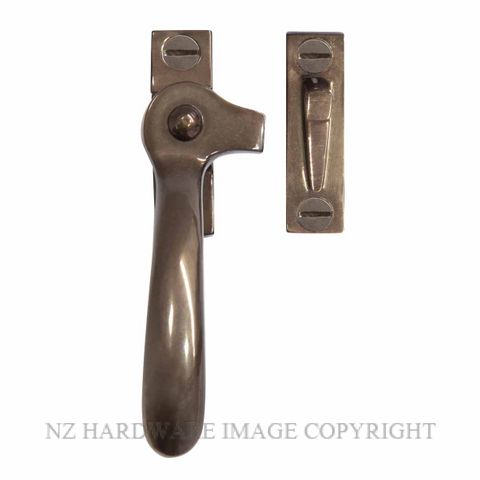 WINDSOR 5195L AB SPLIT RAIL FASTENER - LEFT HAND ANTIQUE BRONZE