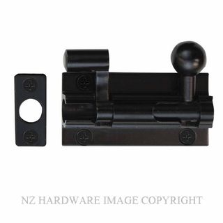WINDSOR 5211 BLK 50MM BARREL BOLT - NECKED MATT BLACK