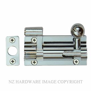 WINDSOR 5211 CP 50MM BARREL BOLT - NECKED CHROME PLATE