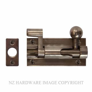 WINDSOR 5211 NB 50MM BARREL BOLT - NECKED NATURAL BRONZE