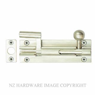 WINDSOR 5212 BN 75MM BARREL BOLT - NECKED BRUSHED NICKEL