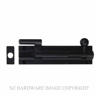 WINDSOR 5213 BLK 100MM BARREL BOLT - NECKED MATT BLACK