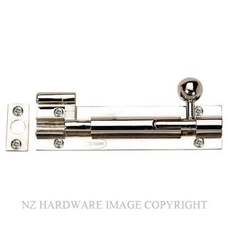 WINDSOR 5213 CP 100MM BARREL BOLT - NECKED CHROME PLATE