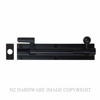 WINDSOR 5214 BLK 150MM BARREL BOLT - NECKED MATT BLACK